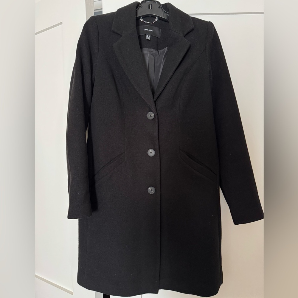 Women's Black Coat - Vero Moda